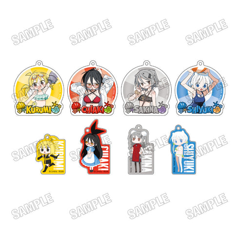 『ぬるめた』アクリルキーホルダーコレクション【BOX】